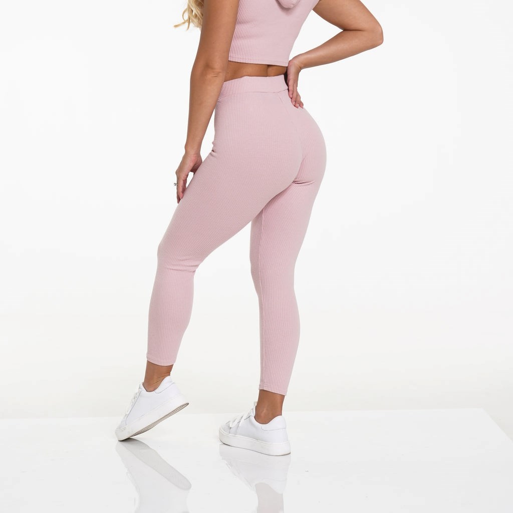 NVGTN Lazy Day Lounge Bottoms Rose  Joggers Femme | NWU-7173876