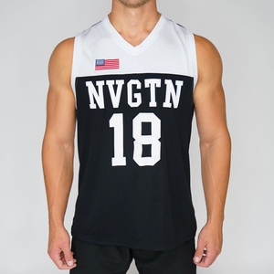 NVGTN Jersey Noir  Maillot Homme | QYT-5744720