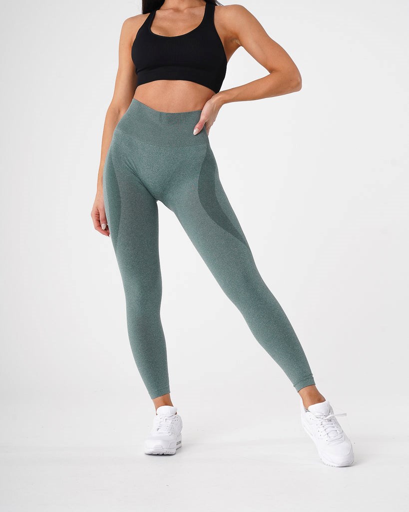 NVGTN Contour Seamless Leggings Vert  Leggings Femme | WUN-9709309