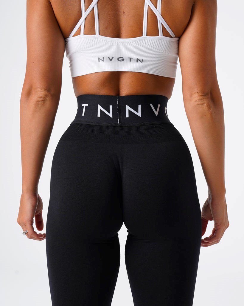 NVGTN Sport Seamless Leggings Noir  Leggings Femme | SEO-3965565