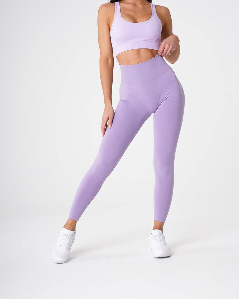 NVGTN NV Seamless Leggings Lilac  Leggings Femme | SVS-5321932