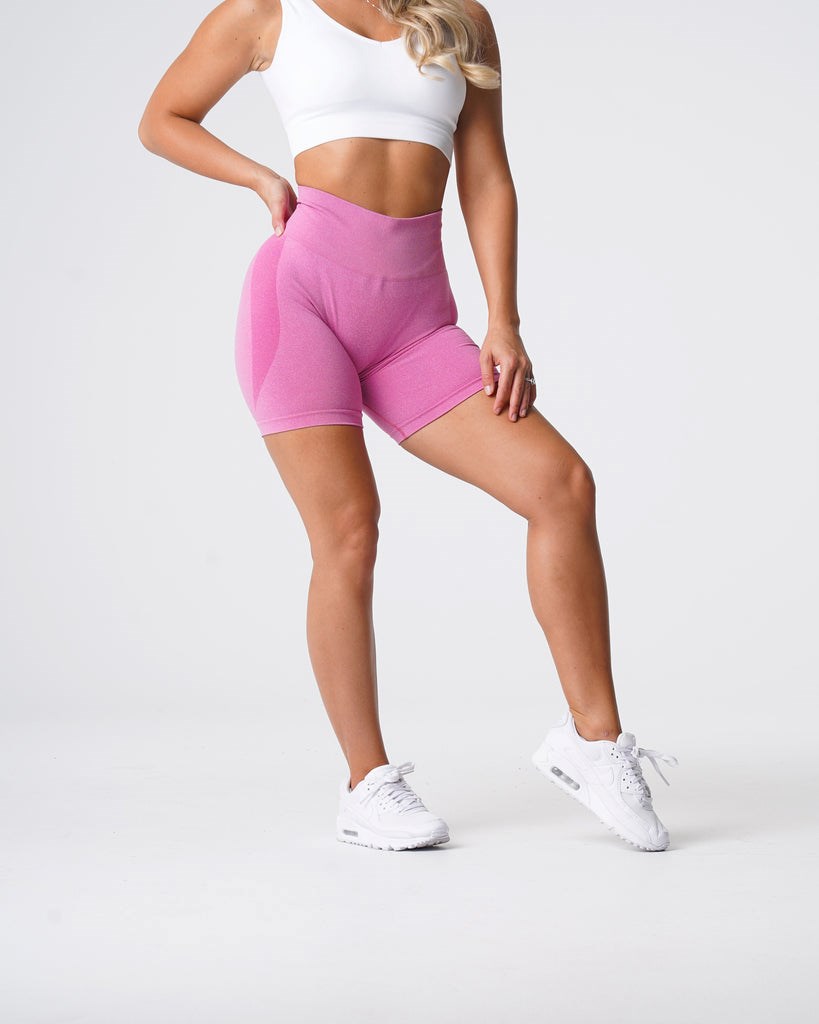 NVGTN Contour Seamless Shorts Rose  Shorts Femme | WTU-7685875