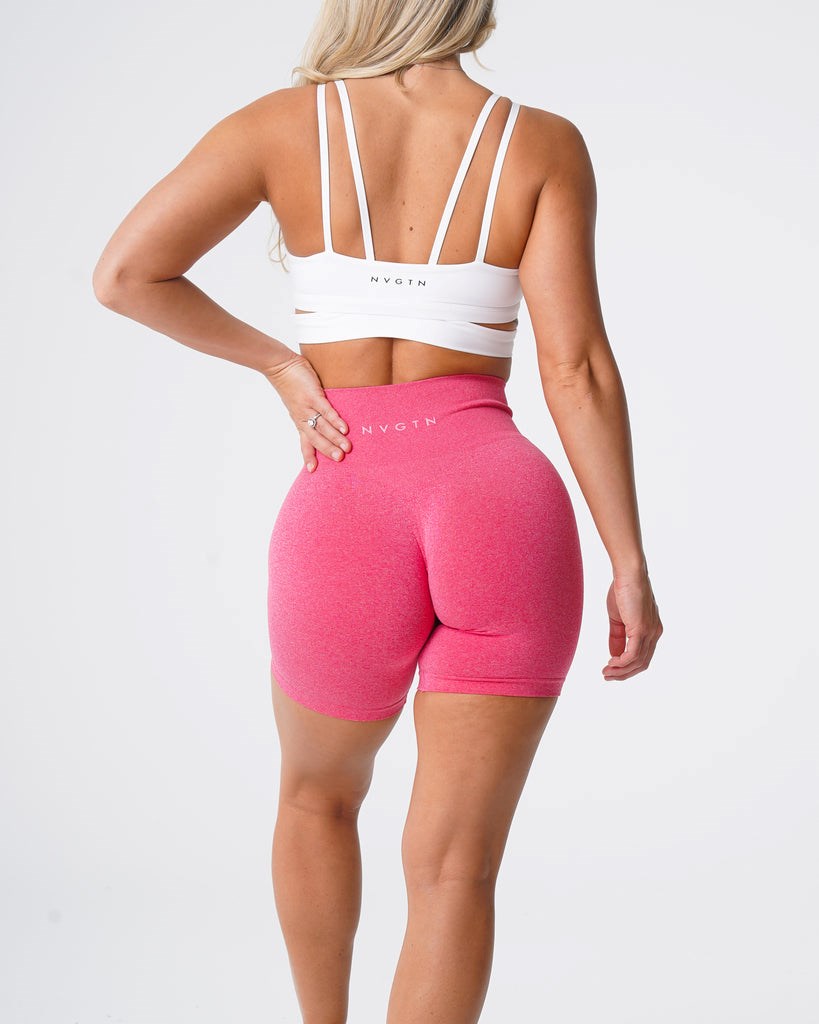 NVGTN Pro Seamless Shorts Rose  Shorts Femme | SJL-3842699