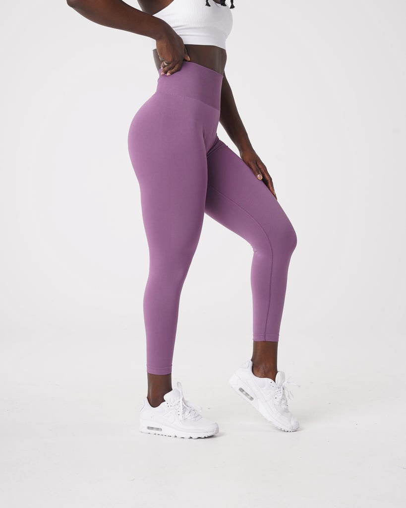 NVGTN Solid Seamless Leggings Orchid  Leggings Femme | MRO-5643926