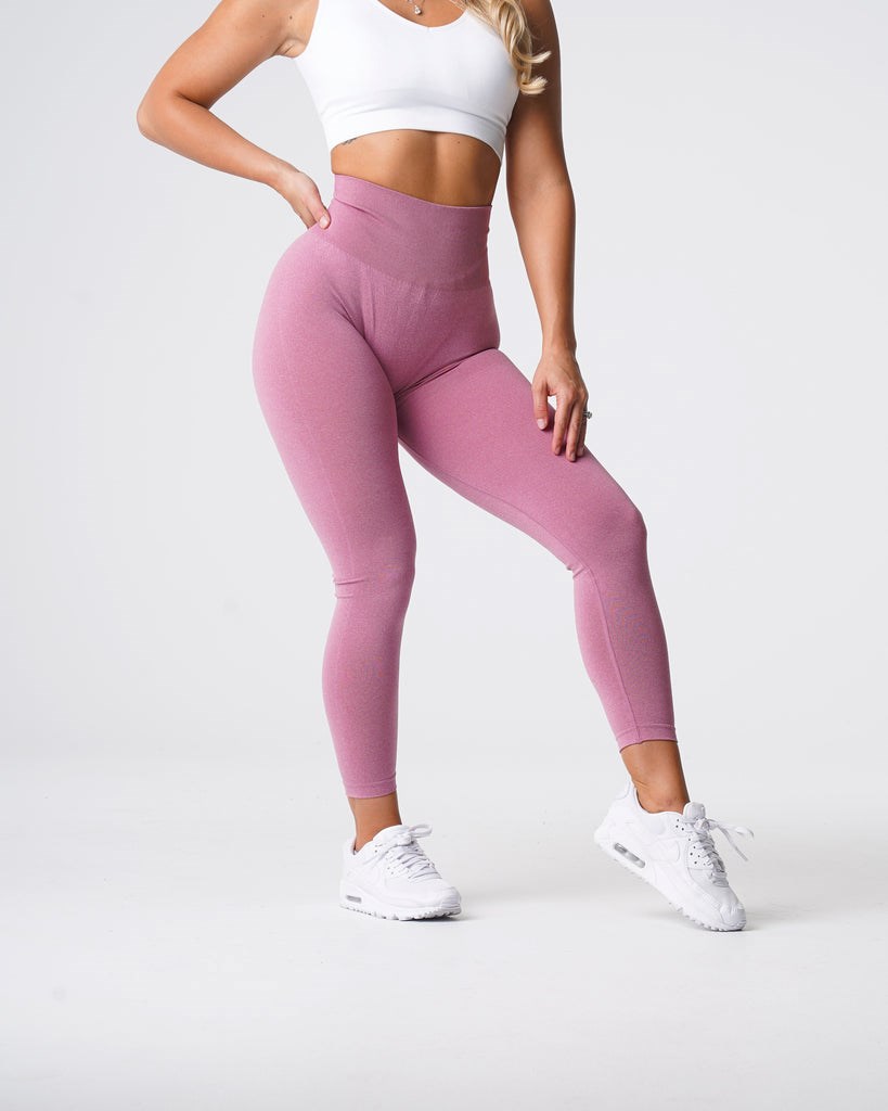 NVGTN Curve Seamless Leggings Rose  Leggings Femme | YHJ-9129125