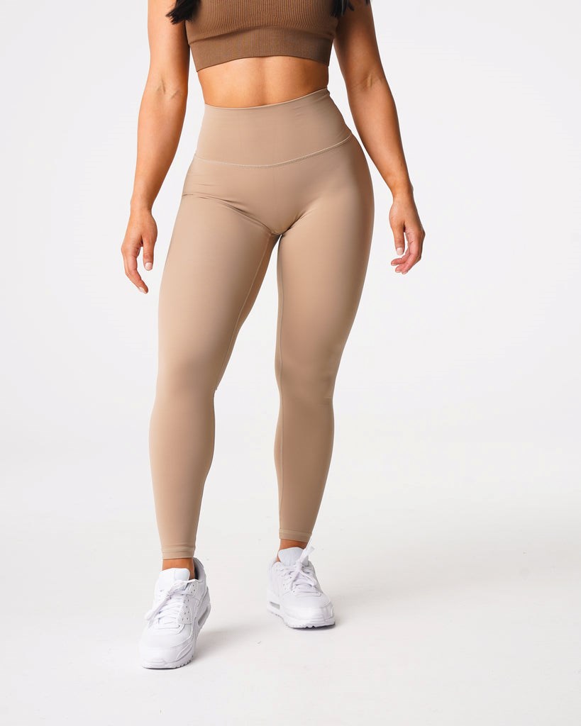 NVGTN Signature 2.0 Leggings Latte  Leggings Femme | FGW-7905195