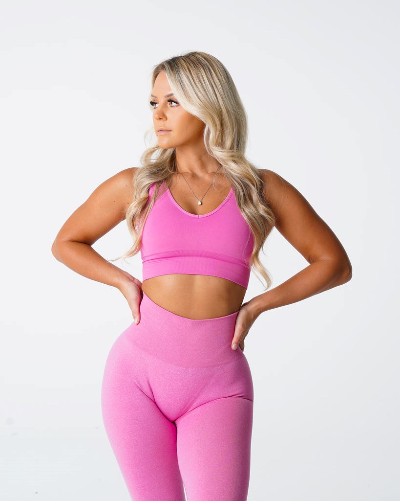 NVGTN Elevate Seamless Bra Rose  Hauts Femme | NVI-9172489