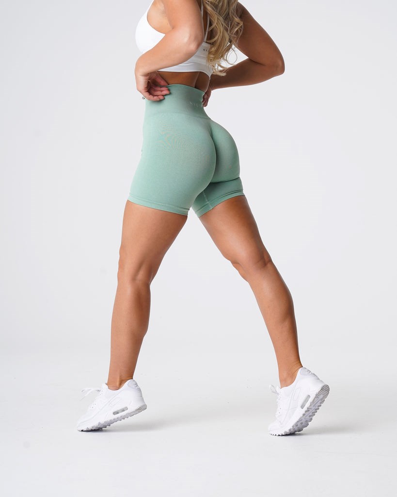 NVGTN Pro Seamless Shorts Vert  Shorts Femme | HDD-7255220