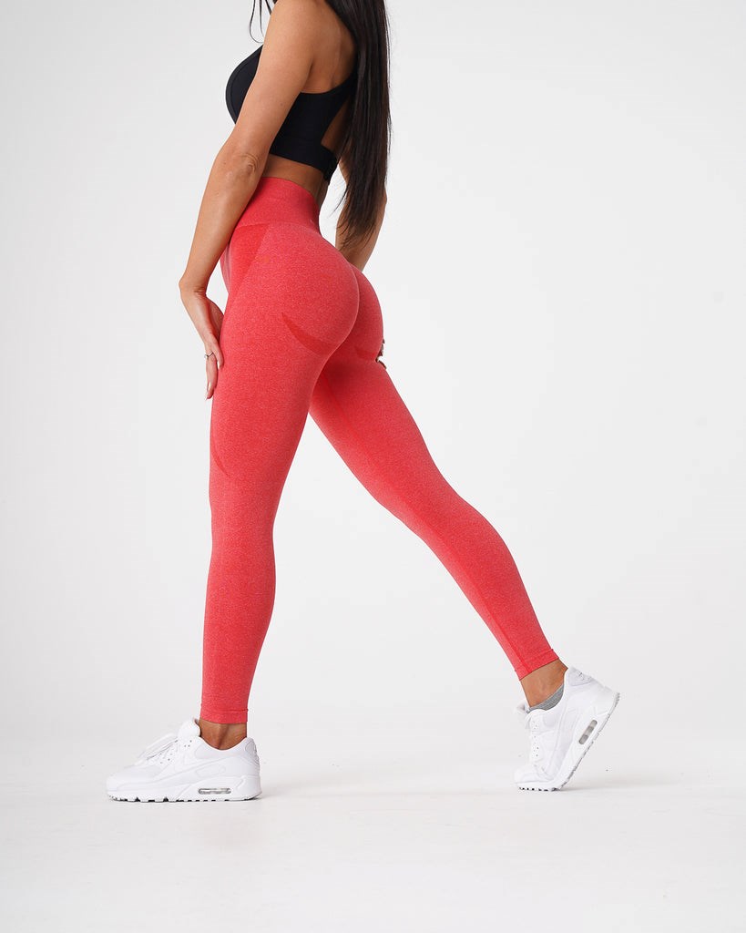 NVGTN Contour Seamless Leggings Candy Apple  Leggings Femme | UQG-7481900