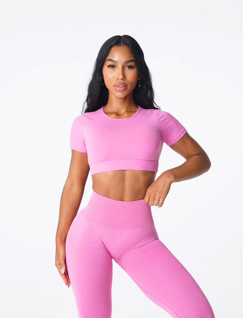 NVGTN Open Back Tee Rose  Hauts Femme | UTP-3277292