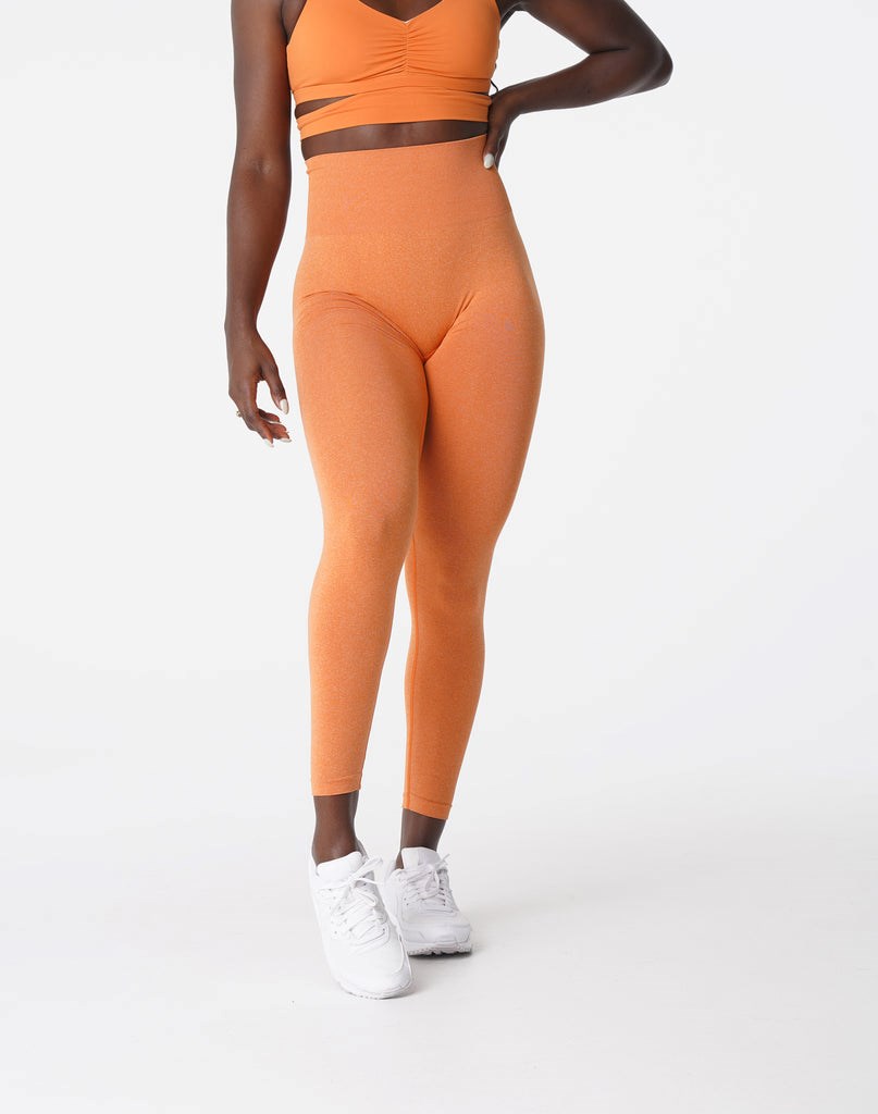 NVGTN NV Seamless Leggings Orange  Leggings Femme | IBX-8446225