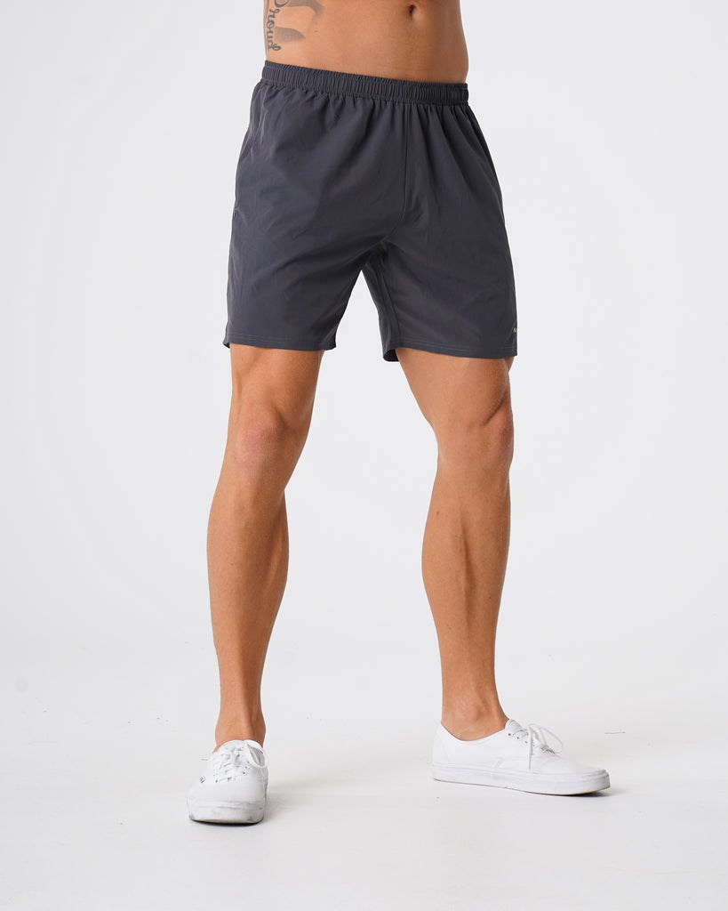 NVGTN Flex Shorts Charcoal  Shorts Homme | XCB-8290600