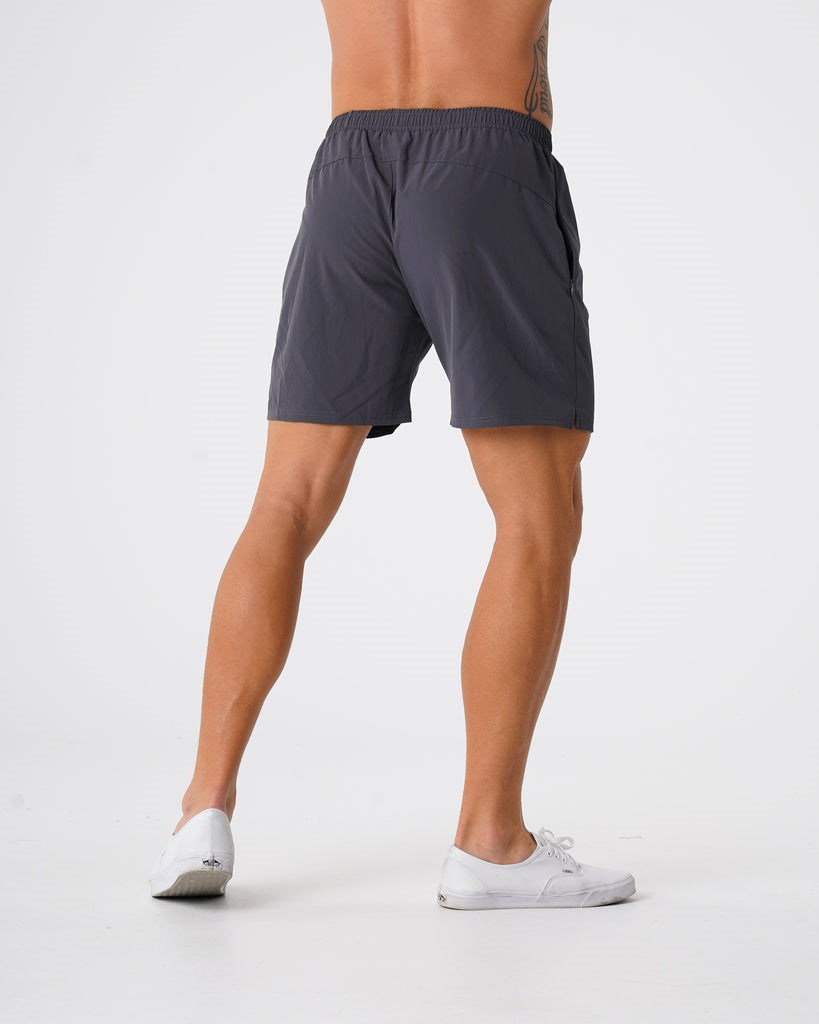 NVGTN Flex Shorts Charcoal  Shorts Homme | XCB-8290600