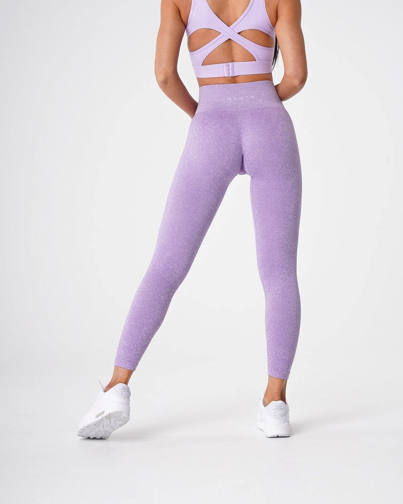 NVGTN Snakeskin Seamless Leggings Lilac  Leggings Femme | CYB-4714542